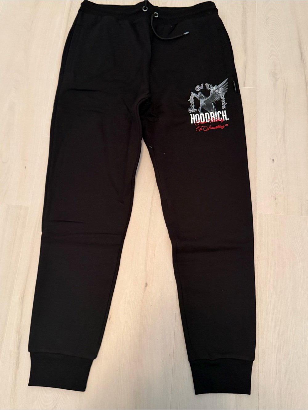 Hoodrich NWT Black Men's Graphic Jogger Sweatpants